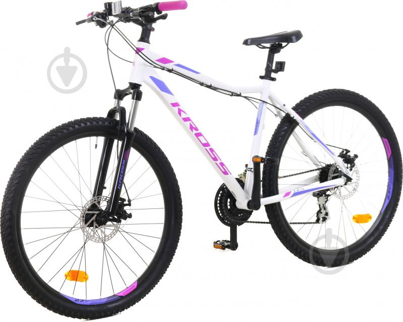 Велосипед Kross 27" 19"(48 см) MTB LEA 3.0 17 (S) KRLE3Z27X17W003945 белый - фото 2