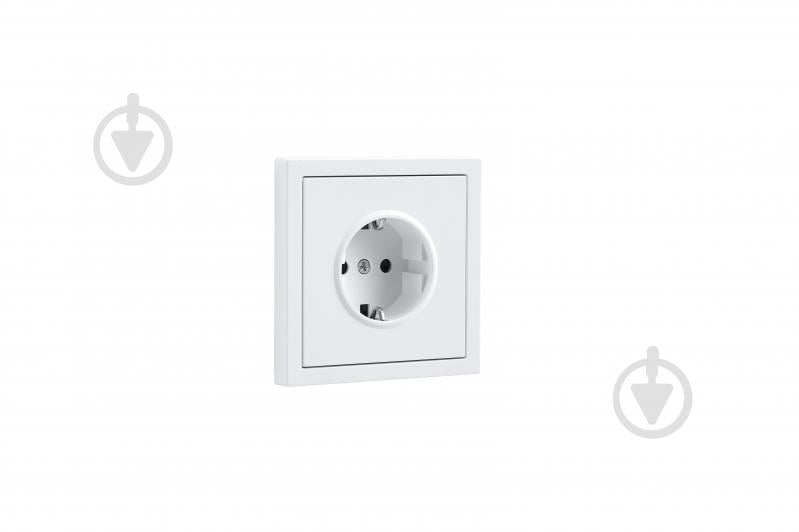 Механізм розетки побутова із заземленням HausMark Juna IP20 білий матовий 7041-0988-124BQC - фото 2 Механізм розетки побутова із заземленням HausMark Juna IP20 білий матовий 7041-0988-124BQC - фото 2