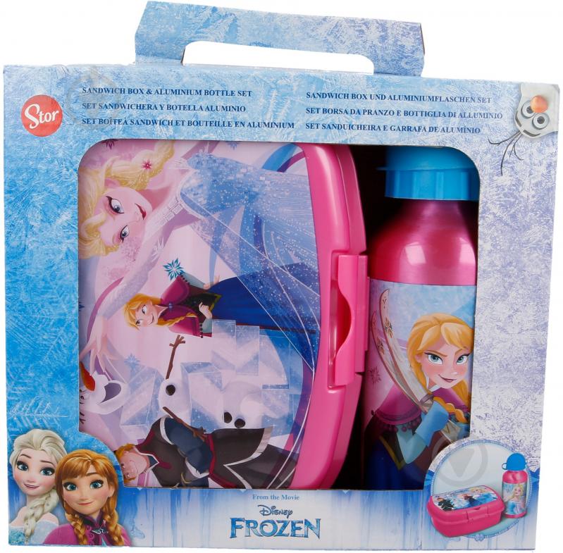 Набір дитячого посуду STOR Disney - Frozen Urban Back To School Set in Gift Box - фото 2