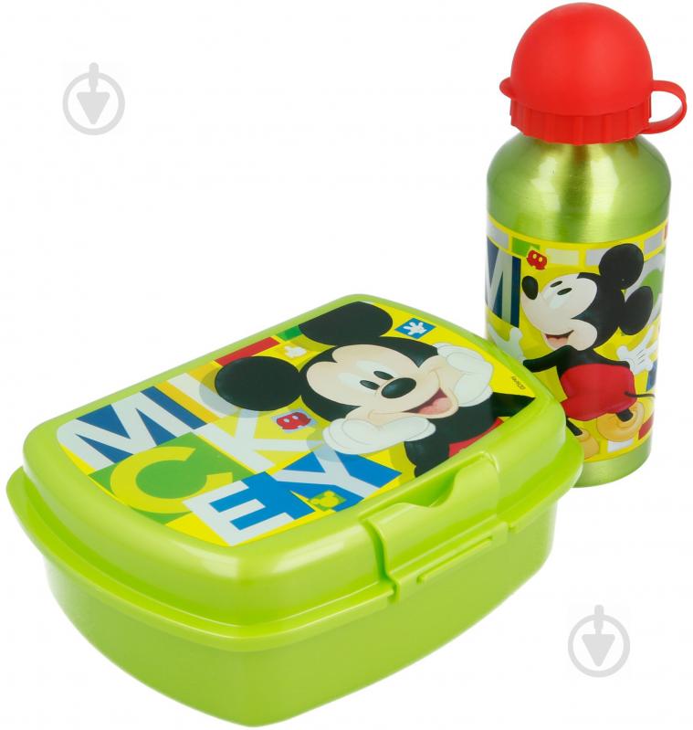 Набор детской посуды STOR Disney - Mickey Mouse Urban Back To School Set in Gift Box - фото 1