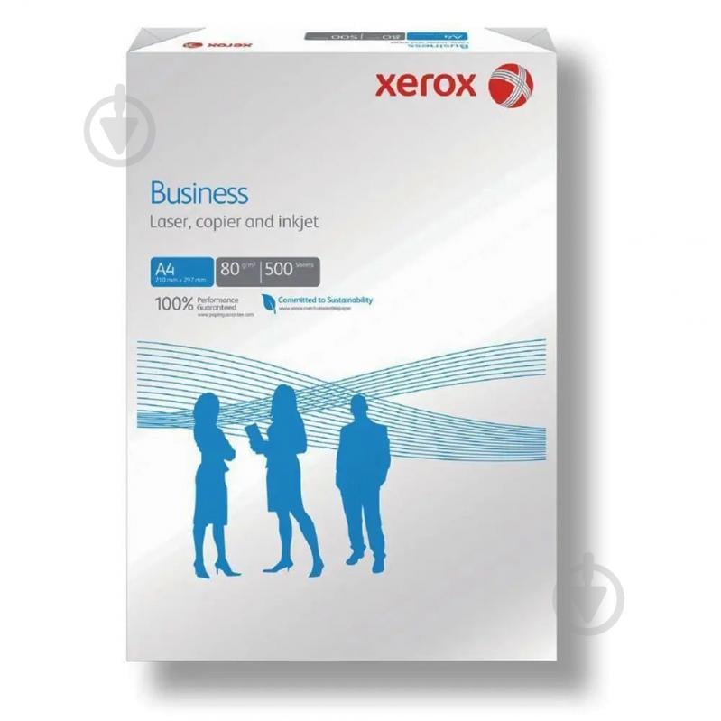 Папір офісний Xerox A4 80 г/м білий 500 аркушів - фото 1