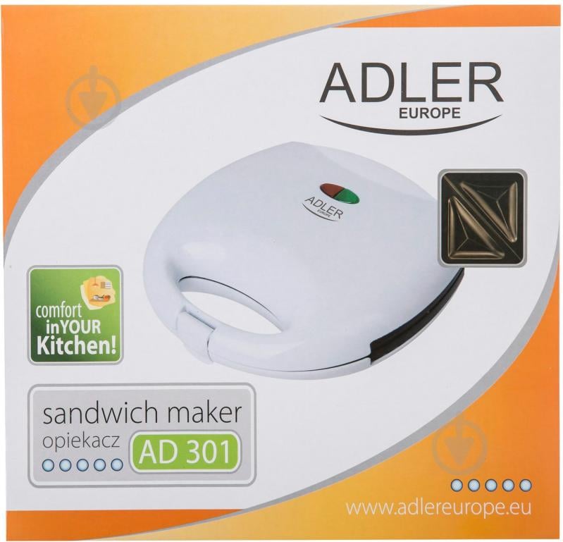 Сендвічниця Adler AD 301 - фото 10