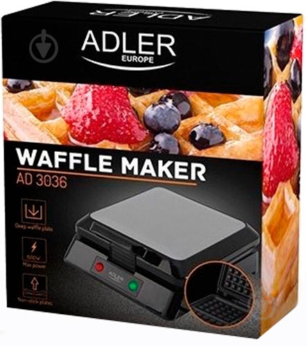 Вафельница Adler AD 3036 - фото 11