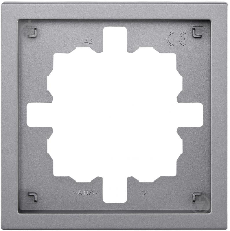 Рамка одномісна HausMark Juna горизонтальна сірий 7041-3500-146 - фото 1 Рамка одномісна HausMark Juna горизонтальна сірий 7041-3500-146 - фото 1