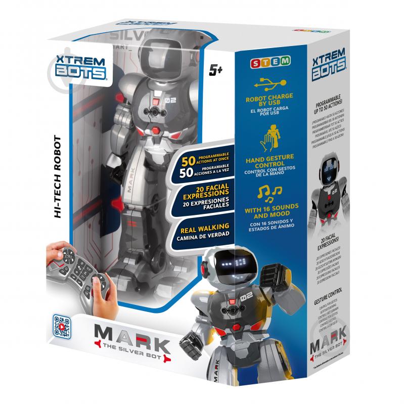 Игрушка-робот интерактивный Blue Rocket Марк STEM XT3803275 - фото 1