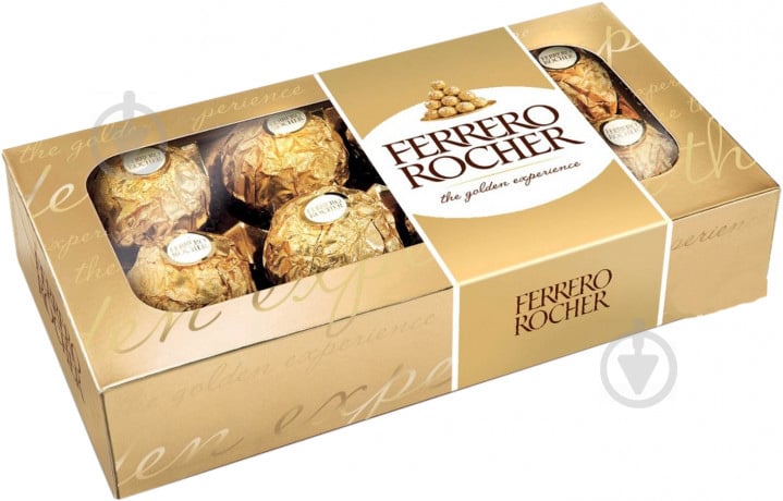 Цукерки Ferrero Rocher Астуччіо 100 г (8000500192801) - фото 1