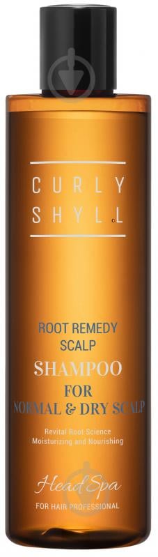 Шампунь CURLY SHYLL для нормальної та сухої шкіри голови Root Remedy Normal and Dry Scalp 330 мл - фото 1