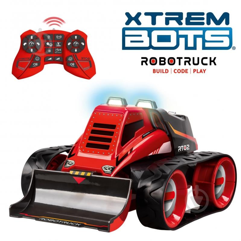 Игрушка-робот интерактивный Blue Rocket Robotruck STEM XT380971 - фото 2