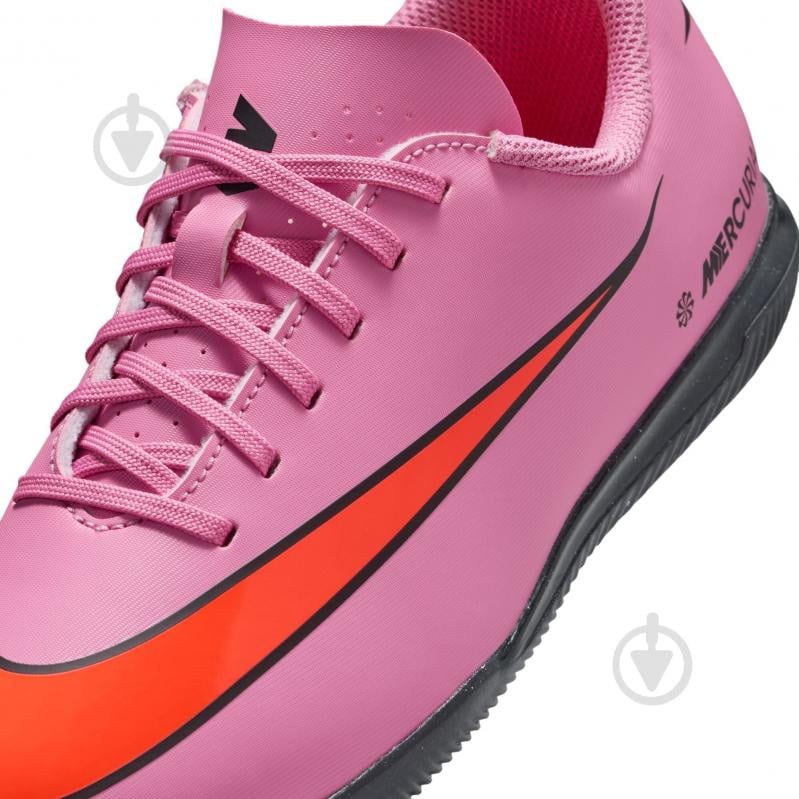 Футзальне взуття Nike Jr. Mercurial Vapor 16 Club FQ8289-600 р.35,5 рожевий - фото 9 Футзальне взуття Nike Jr. Mercurial Vapor 16 Club FQ8289-600 р.35,5 рожевий - фото 9