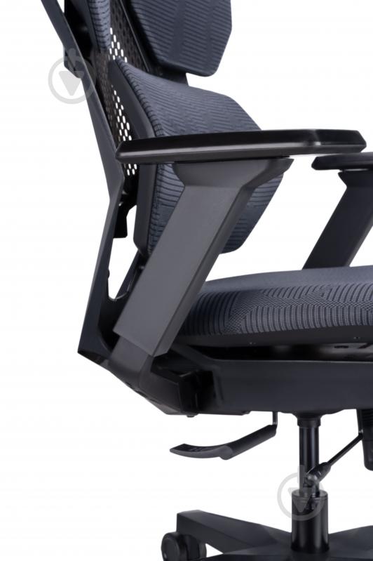 Крісло ігрове GamePro GCM140B Mesh black чорний - фото 6