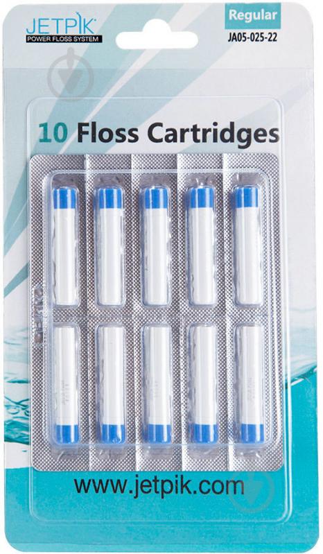 Комплект змінних аксесуарів Jetpik 10 Floss Cartridges - фото 1