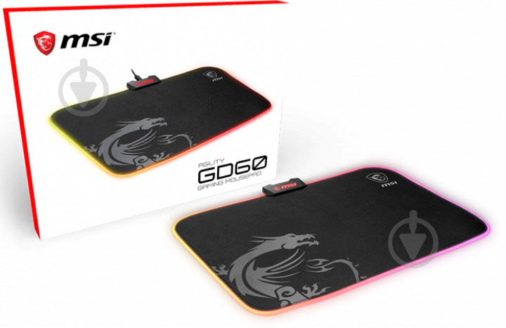 Килимок для миші MSI Agility GD60 Speed (AGILITY GD60) - фото 5