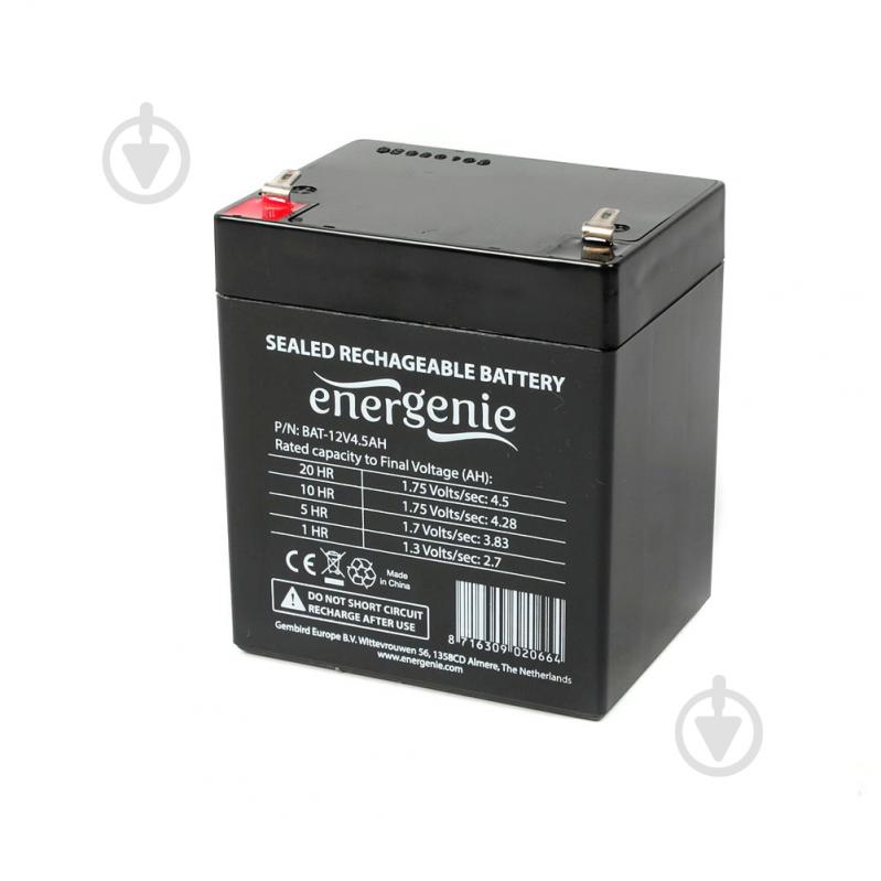 Батарея акумуляторна для ДБЖ EnerGenie 12 В 4.5 Aгод BAT-12V4.5AH - фото 1