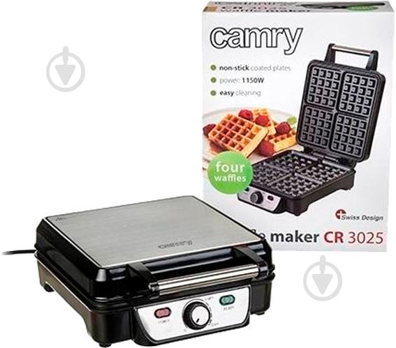 Вафельница Camry CR 3025 - фото 14