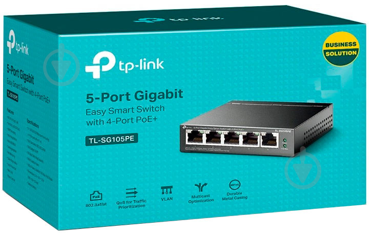 Комутатор TP-Link TL-SG105PE - фото 4