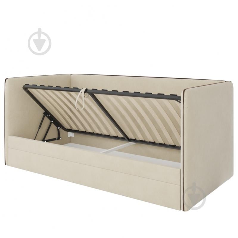 Ліжко з підйомним механізмом SOFYNO MONO Donna Light 11 90x200 см бежевий - фото 2 Ліжко з підйомним механізмом SOFYNO MONO Donna Light 11 90x200 см бежевий - фото 2