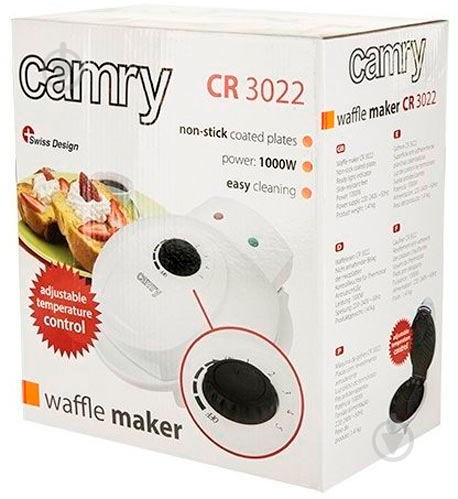 Вафельница Camry CR 3022 - фото 15