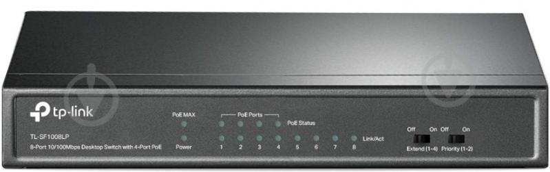 Коммутатор TP-Link TL-SF1008LP - фото 1