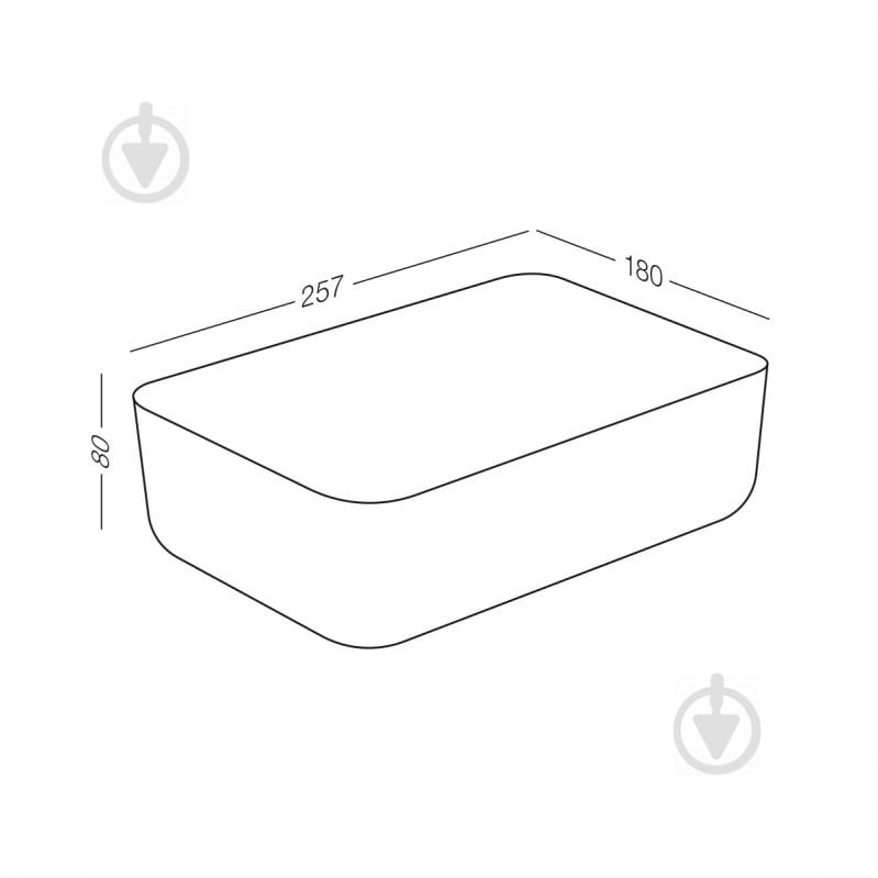 Ящик для хранения MVM FH-10 LIGHT GRAY 80x257x180 мм - фото 7