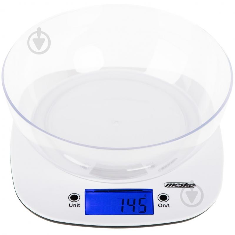 Весы кухонные Mesko MS 3163 с чашей - фото 2