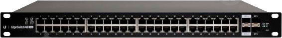 Комутатор Ubiquiti ES-48-750W 48PORT 1000M 2SFP+ 2SFP UBIQUITI - фото 2