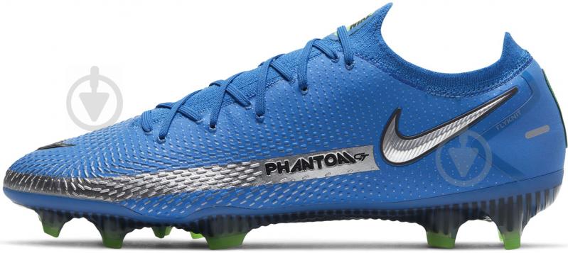 Бутсы Nike PHANTOM GT ELITE FG CK8439-400 р.41 синий - фото 5