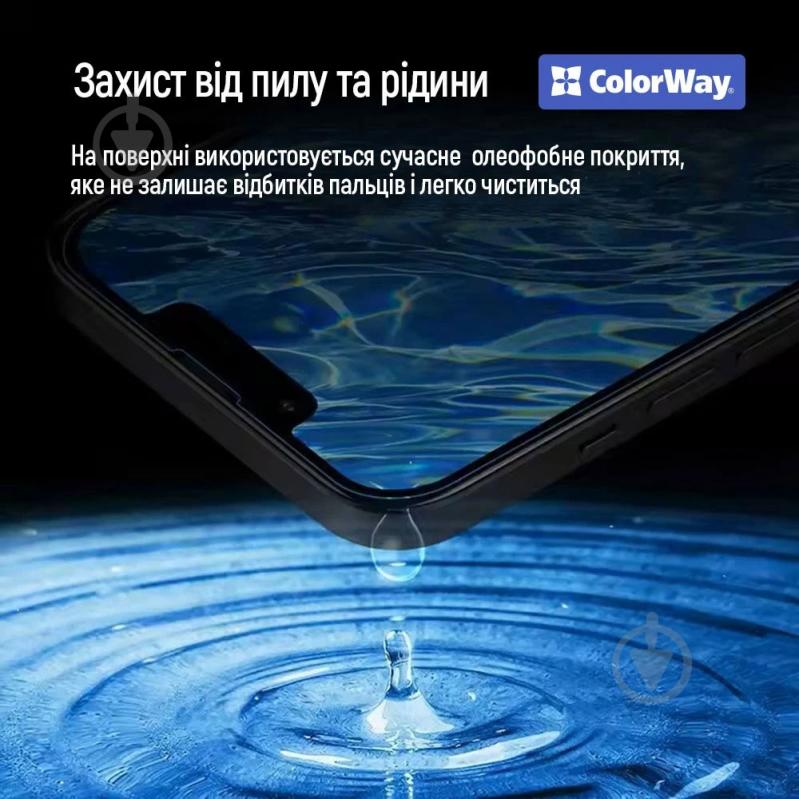Захисне скло ColorWay 9H FC glue для Samsung Galaxy A07 (CW-GSFGSGA075-BK) - фото 4 Захисне скло ColorWay 9H FC glue для Samsung Galaxy A07 (CW-GSFGSGA075-BK) - фото 4