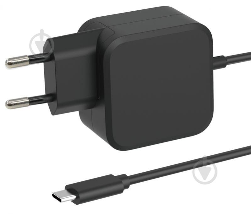 Блок живлення XM100C.B (XM020) 1хUSB-C, 100Вт, QC3.0/PD/PPS, GaN - фото 1