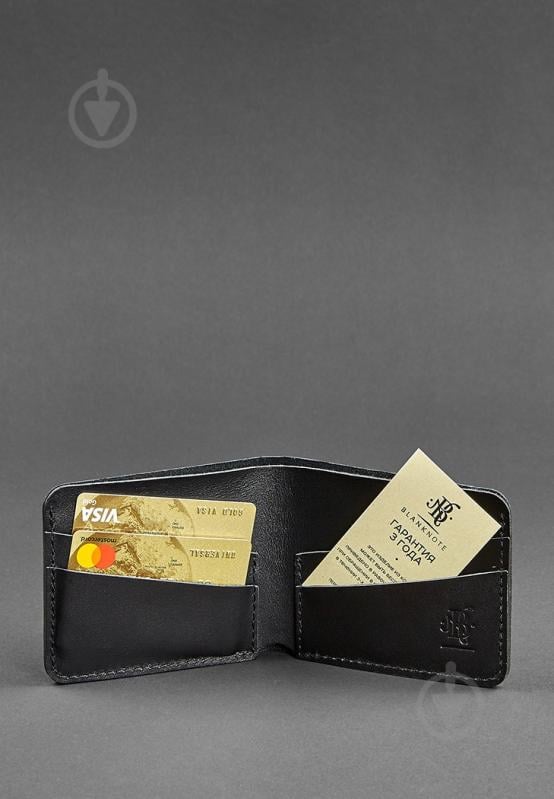 Портмоне BlankNote 4.1. черный BN-PM-4-1-ygol - фото 5