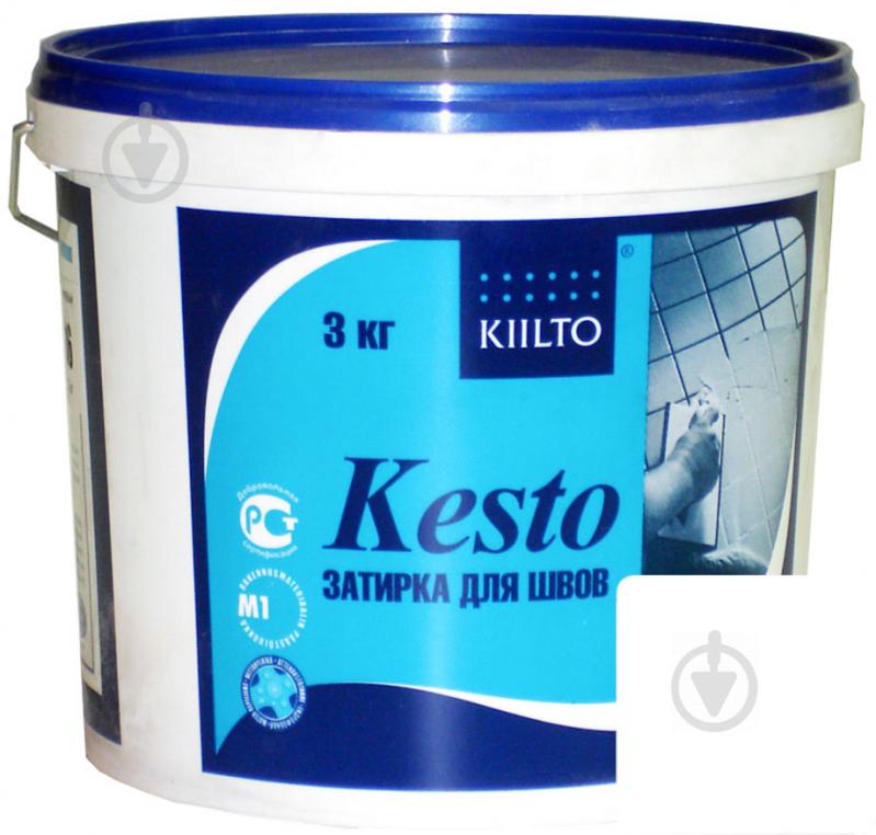 ᐉ Затирка для плитки  Kesto 10 3 кг белый • Купить в е .