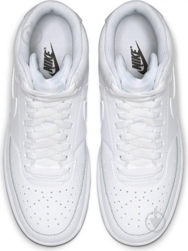 Кроссовки женские демисезонные Nike Court Vision Mid CD5436-100 р.38 белые - фото 7