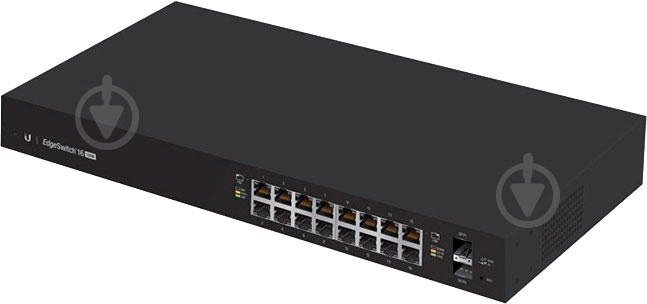 Комутатор Ubiquiti ES-16-150W 16PORT 1000M 2SFP UBIQUITI - фото 1