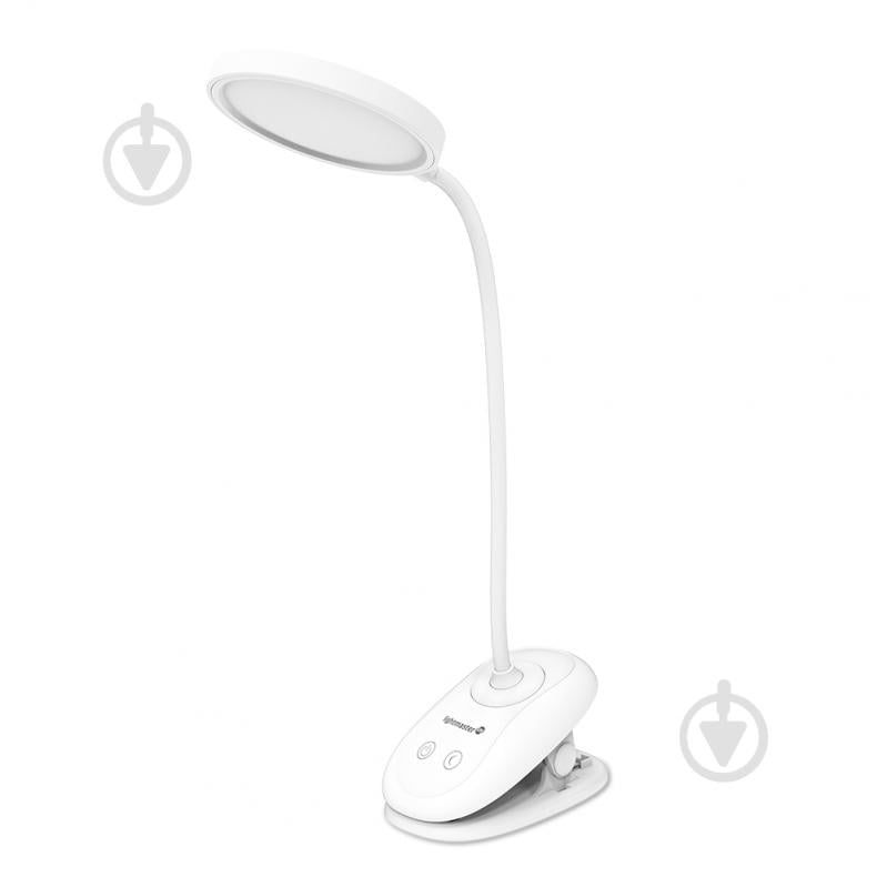 Светильник настольный аккумуляторный LightMaster белый DE1149 5W 330Lm - фото 2