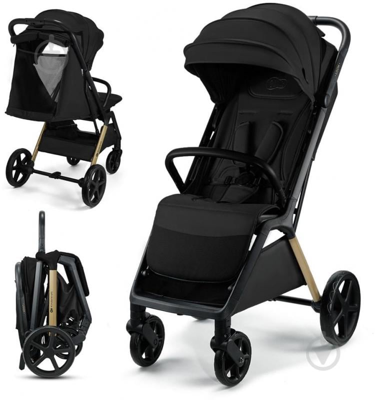 Коляска прогулянкова Kinderkraft Loom чорний KSLOOM00BLK0000 - фото 2