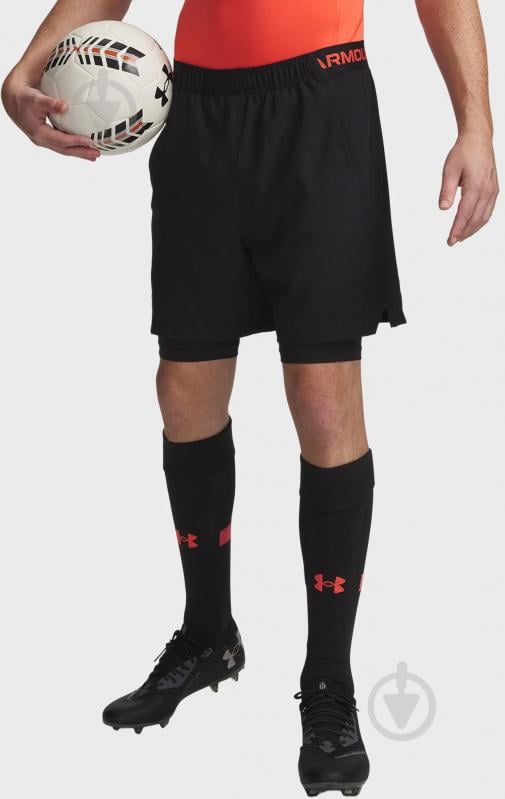 Шорти Under Armour UA Vanish Woven 2in1 Sts 1373764-008 р. M чорний - фото 1