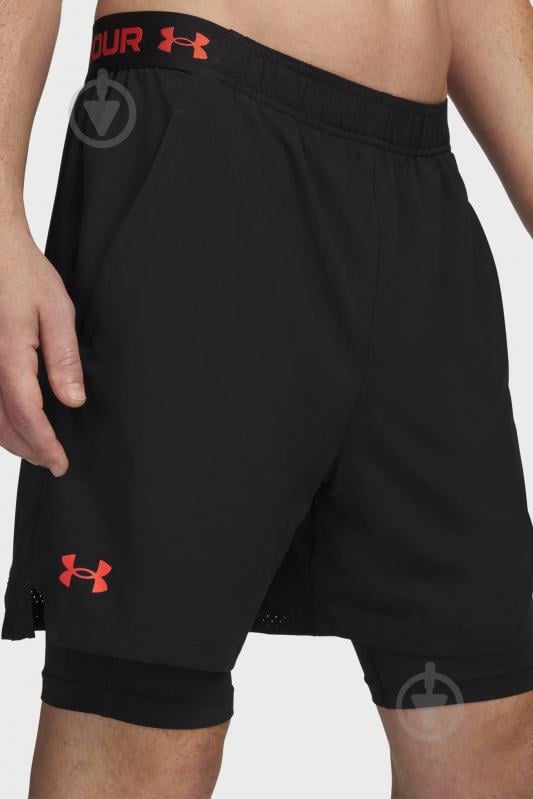 Шорти Under Armour UA Vanish Woven 2in1 Sts 1373764-008 р. M чорний - фото 4