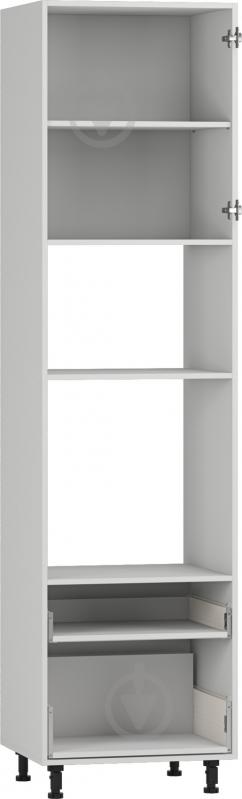 Шкаф под духовку и СВЧ-печь Грейд с 2 метабоксами (стандарт) 600x2360x560 мм серый - фото 1 Шкаф под духовку и СВЧ-печь Грейд с 2 метабоксами (стандарт) 600x2360x560 мм серый - фото 1