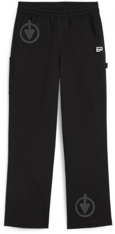 Брюки Puma DOWNTOWN STRAIGHT LEG PANTS WV 62436701 р. S черный - фото 1