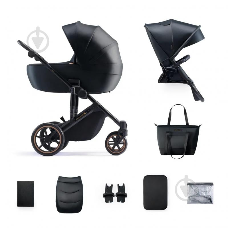 Коляска универсальная Kinderkraft 2в1 PRIME 2 черный KSPRIM02BLK2000 - фото 2