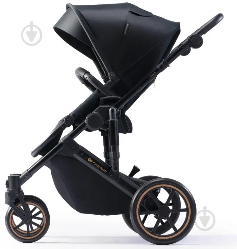 Коляска универсальная Kinderkraft 2в1 PRIME 2 черный KSPRIM02BLK2000 - фото 1