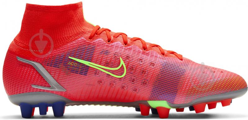 Бутсы Nike MERCURIAL SUPERFLY 8 ELITE AG CV0956-600 р.44,5 красный - фото 4