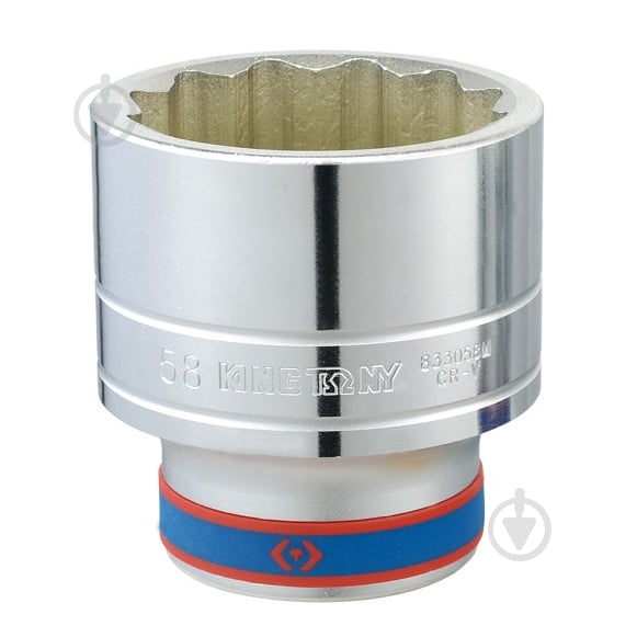 Головка 1" 12гр. 41 мм KING TONY 1 шт. 833041M - фото 1 Головка 1" 12гр. 41 мм KING TONY 1 шт. 833041M - фото 1