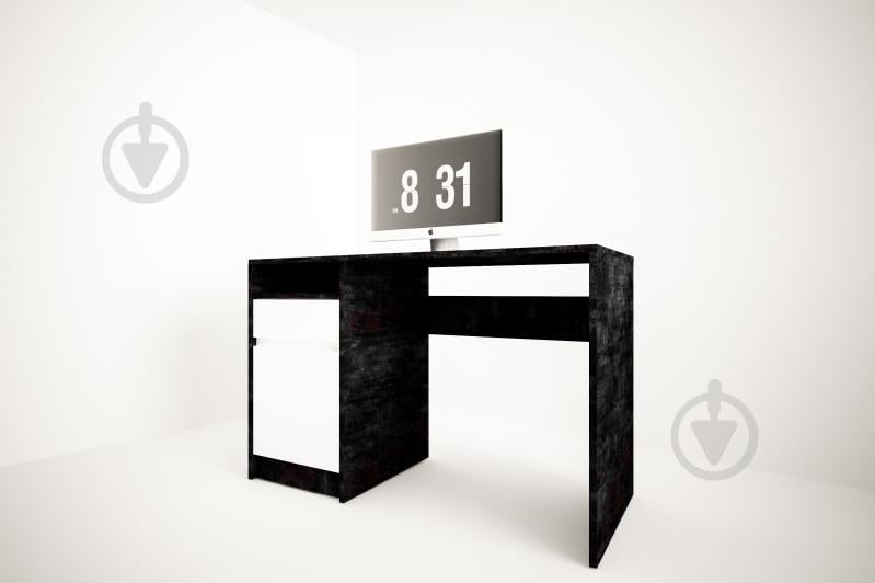 Стіл письмовий Lion Бергамо 750х1200х520 мм бетон темний/німфея альба - фото 2 Стіл письмовий Lion Бергамо 750х1200х520 мм бетон темний/німфея альба - фото 2