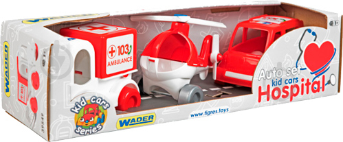 Игровой набор Wader Kid Cars Скорая 39549 - фото 2