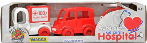 Игровой набор Wader Kid Cars Скорая 39549 - фото 3