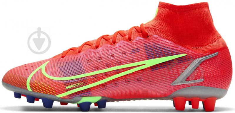 Бутсы Nike MERCURIAL SUPERFLY 8 ELITE AG CV0956-600 р.42,5 красный - фото 5