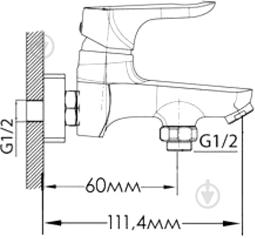 Смеситель для ванны Mixxen Шарм MXAL0333 - фото 4 Смеситель для ванны Mixxen Шарм MXAL0333 - фото 4