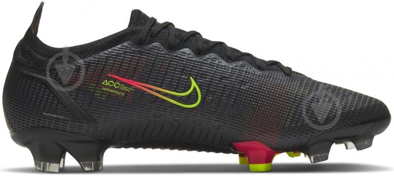 Бутсы Nike MERCURIAL VAPOR 14 ELITE FG CQ7635-090 р.40,5 черный - фото 4