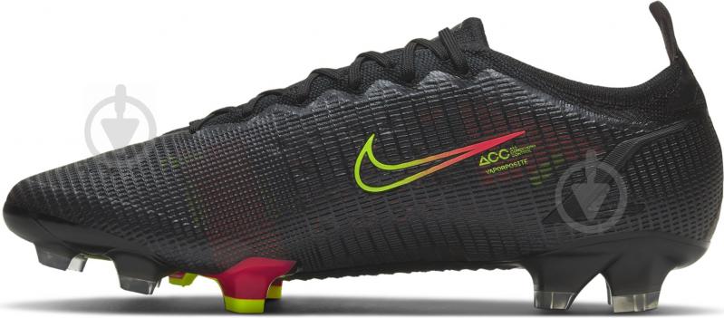 Бутсы Nike MERCURIAL VAPOR 14 ELITE FG CQ7635-090 р.40,5 черный - фото 6