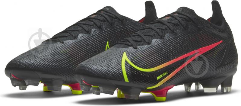 Бутси Nike MERCURIAL VAPOR 14 ELITE FG CQ7635-090 р.41 чорний - фото 1